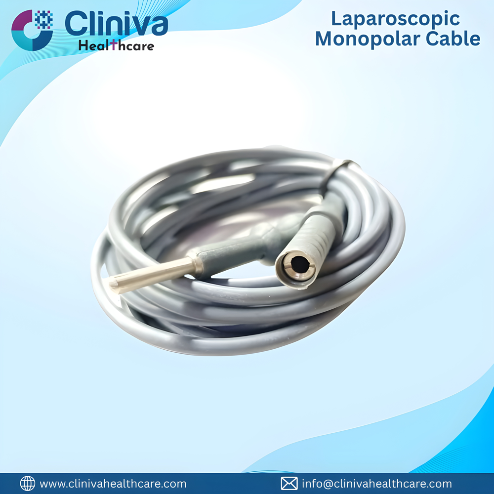 Laparoscopic Monopolar cable 4mmx300cm