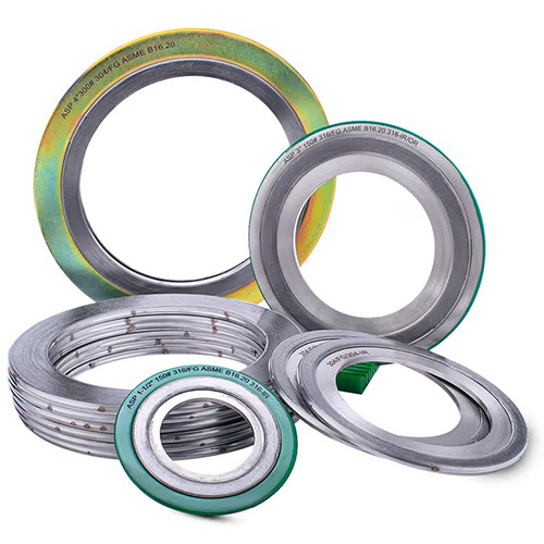 Spiral Wound Gasket - Color: Silver