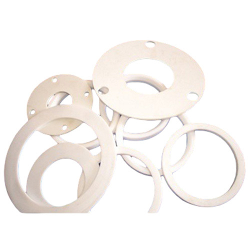 Bush And Sheet Ptfe Gasket - Color: White