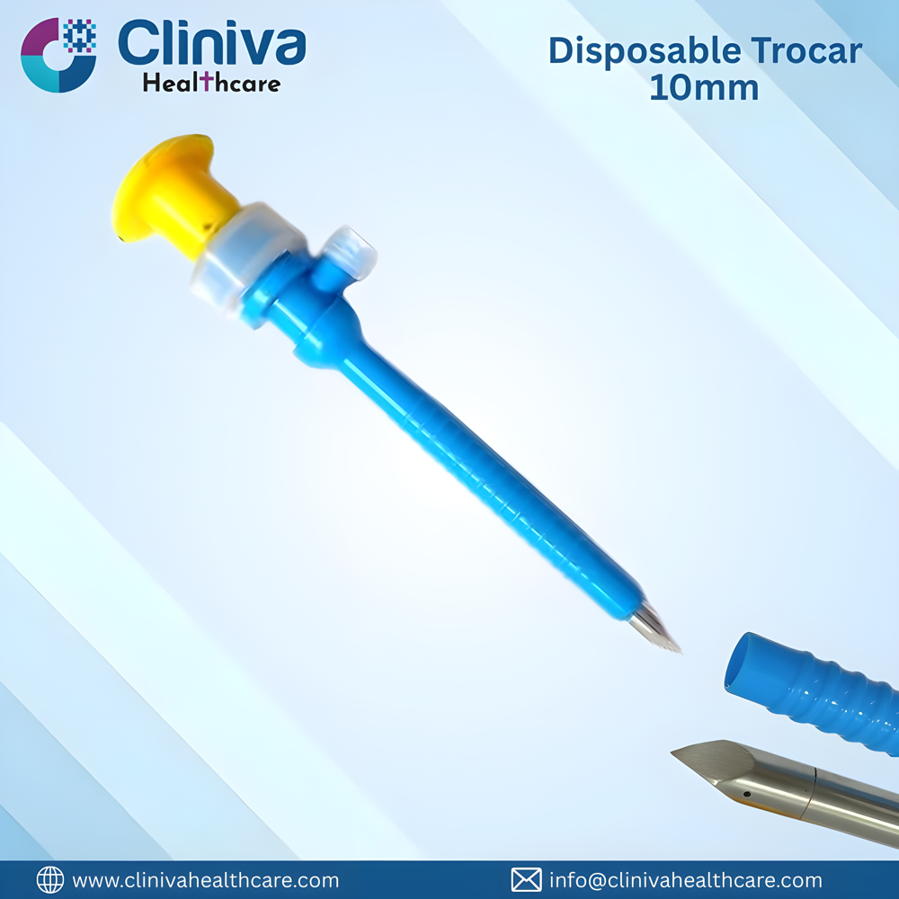 Laparoscopic Apple Trocar Cannula 10Mm - Application: Hospital