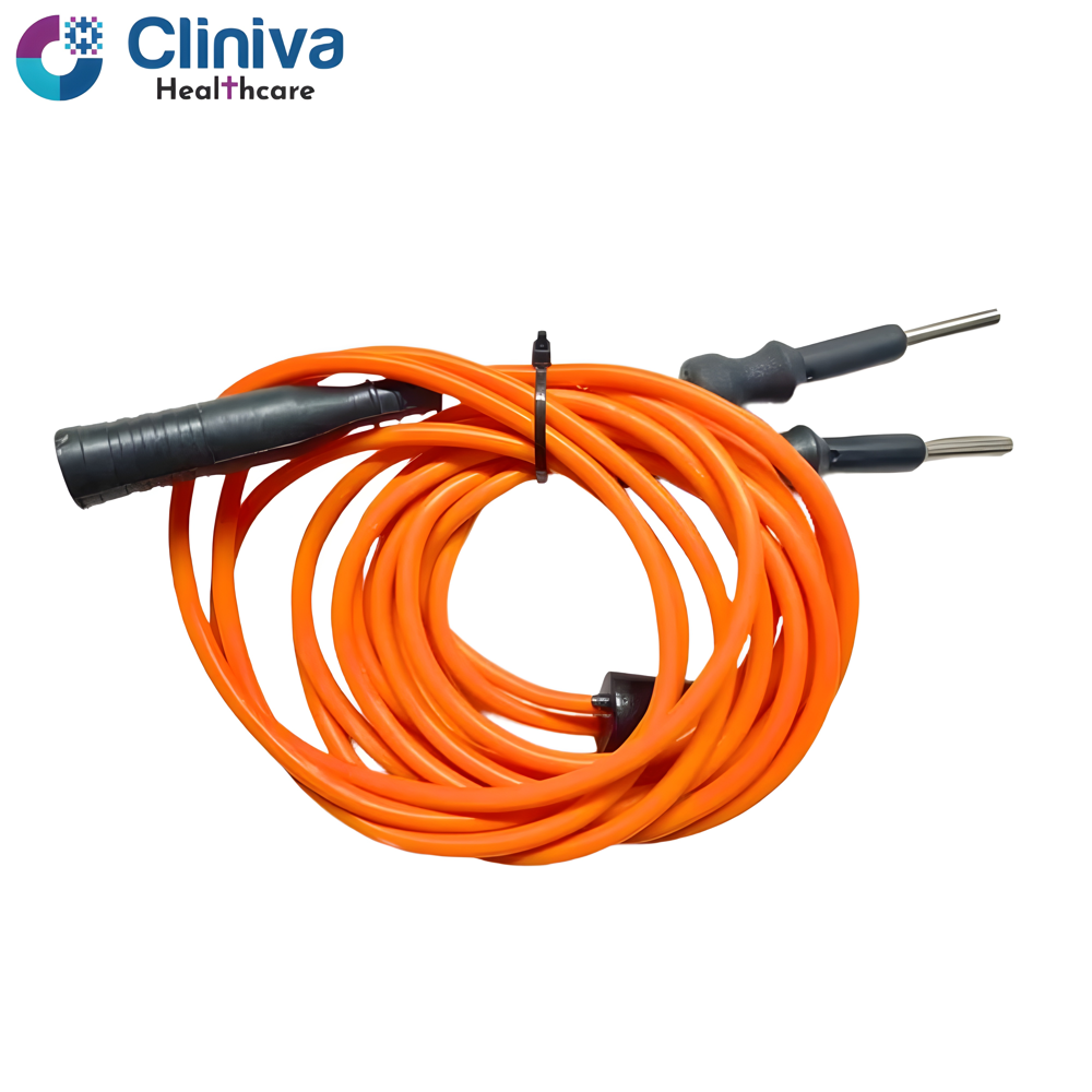 Laparoscopic Bipolar Cable Orange 4Mmx300Cm - Application: Hospital