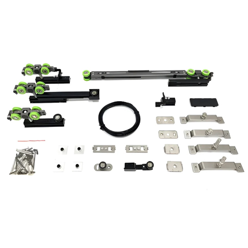 Sliding Door Fittings - Color: Black