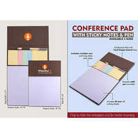 Conference Pad With Sticky Notes & Pen - Feature: Good Quality