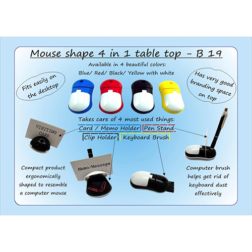 Mouse shape 4 in 1 table top
