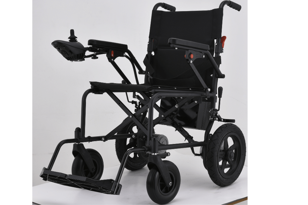 Light Weight(30Kg) Steel Electric Wheelchair G1F