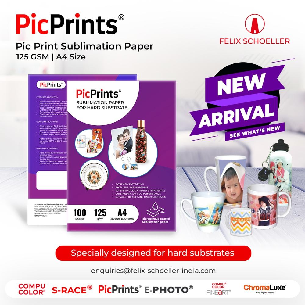 PicPrints 125GSM sublimation paper