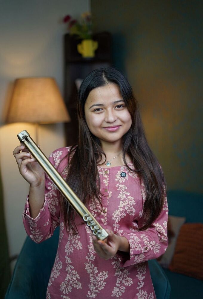 Antique Jumbo Silent Curtain Track