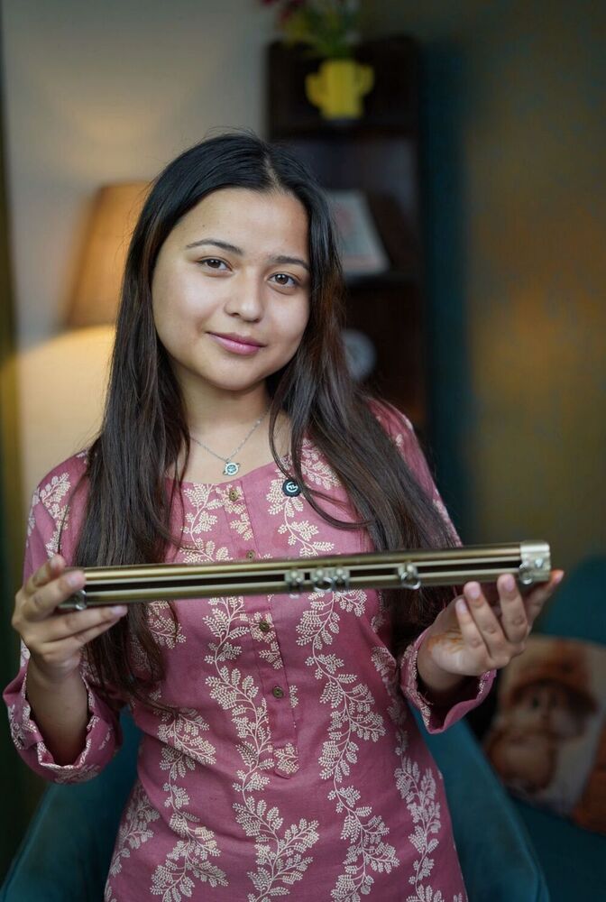 Antique Jumbo Silent Curtain Track