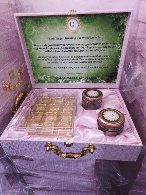 Customised Mdf Box - Color: Pink