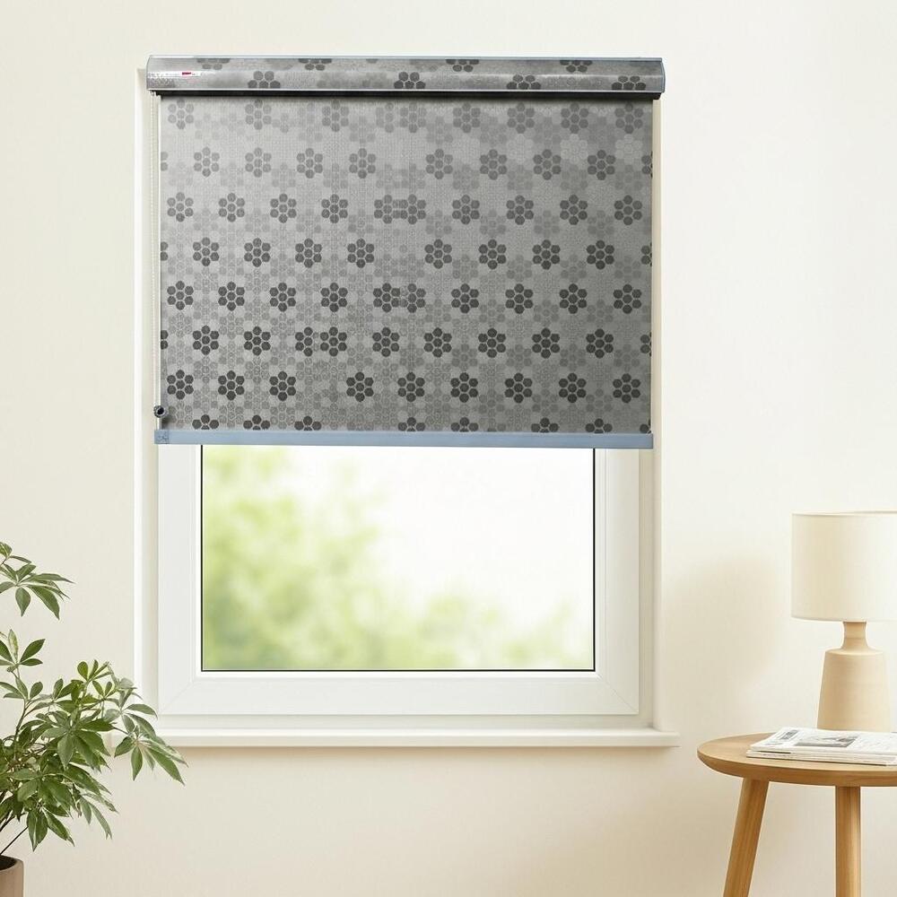 Roller Blinds - Color: Gray
