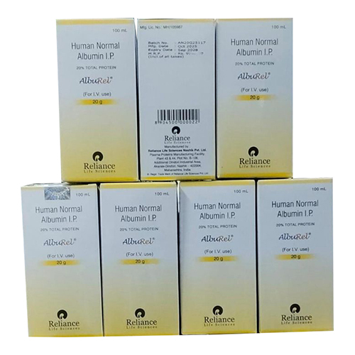 Human Normal Albumin Injection Ip - Drug Type: General Medicines