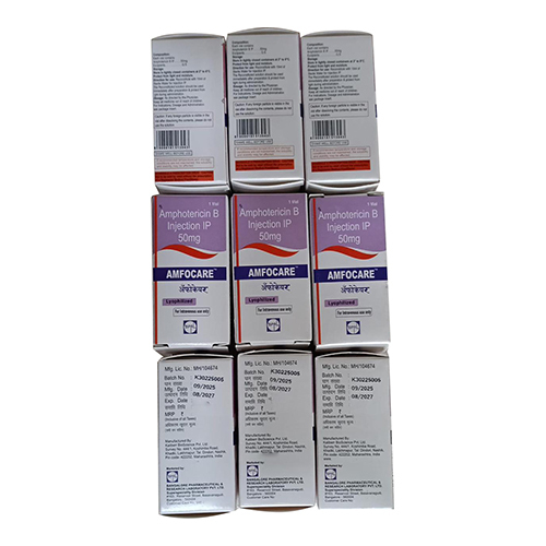 50Mg Amphotericin B Injection - Drug Type: General Medicines