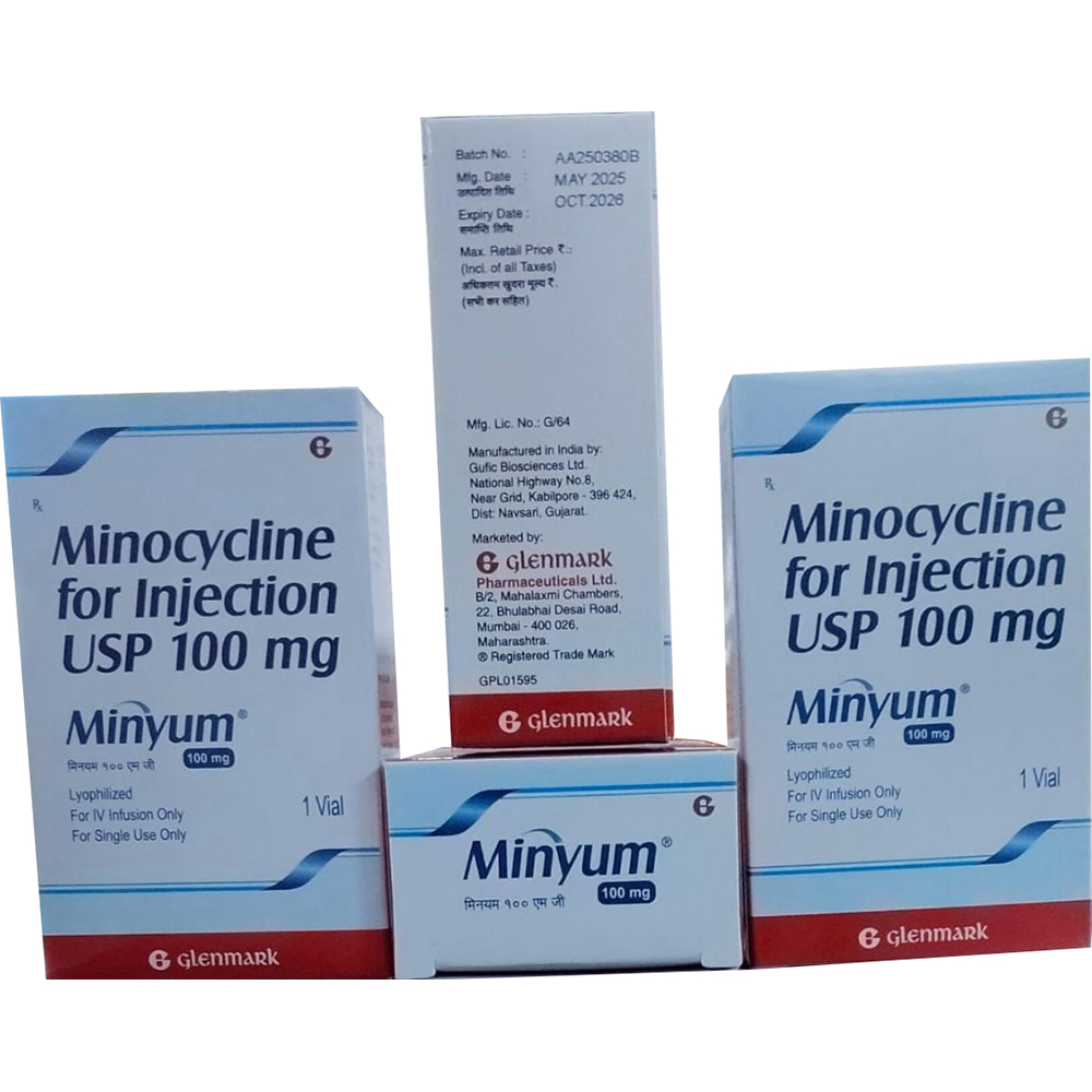 100Mg Minocycline Injection - Drug Type: General Medicines