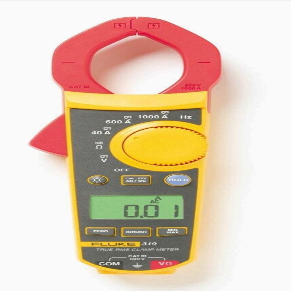 Fluke Clamp Meter - Accuracy: Current:  1.6% To  2.5% (range Specific)  Voltage:  1.5% Ac /  1% Dc  %