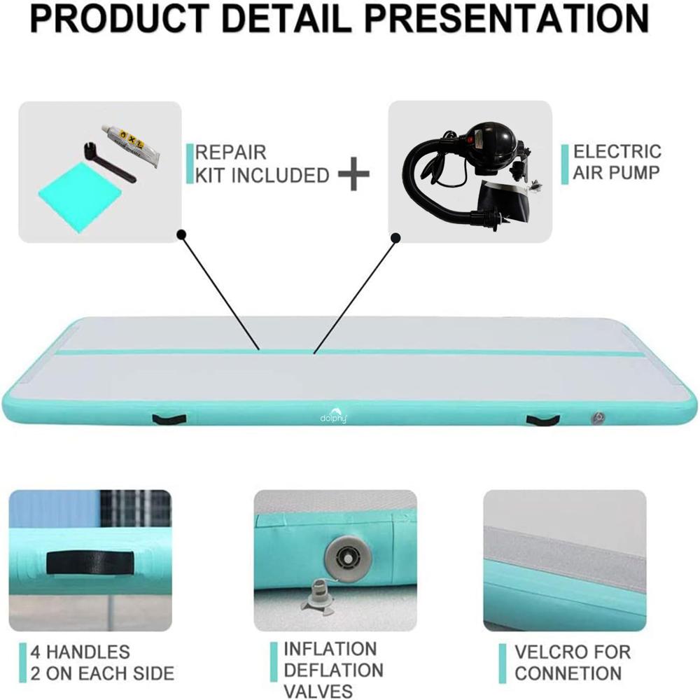 inflatable gymnastic mat