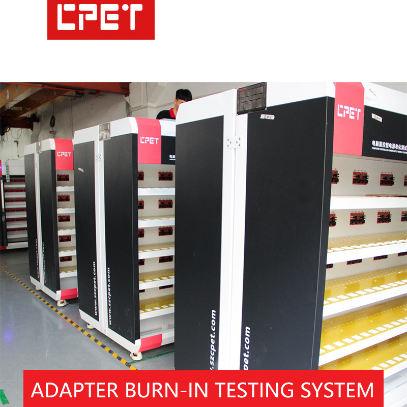 SMPS Aging Test Machine with 200W/CH Power CC+CV Load Mode and Temperature Monitoring Burn-In Test Cabinet