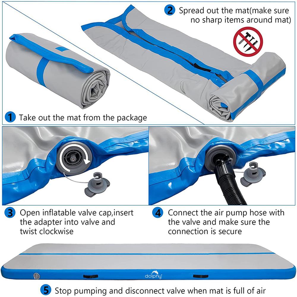 10 Feet Inflatable Air Gymnastics Mat