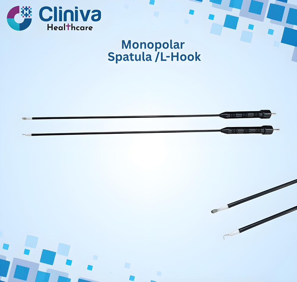 Laparoscopic Monopolar Spatula/L-Hook 5Mmx330Mm - Application: Hospital