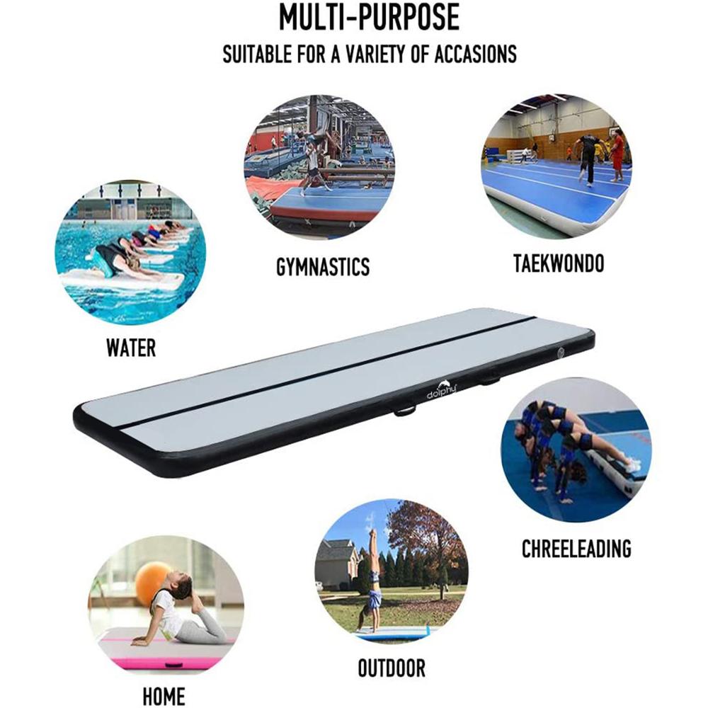 Air gymnastic mat