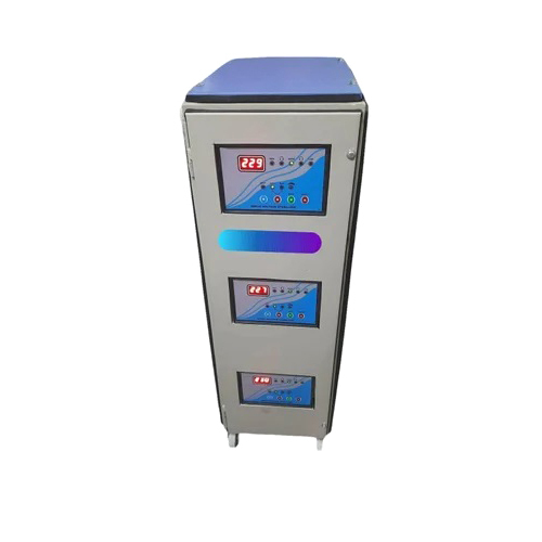 50Kva Three Phase Servo Controlled Voltage Stabilizer - Efficiency: 98%