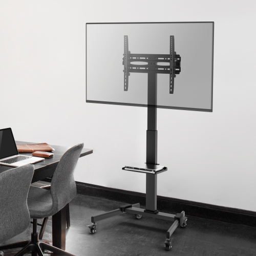 Interactive Flat Panel Stand - Features: Moovable