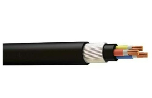 4 Core 2.5Sqmm Fire Survival Cable - Color: Black