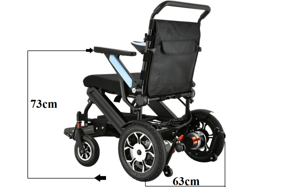Smart & Light (27Kg)) Weight Electric Wheelchair YL2