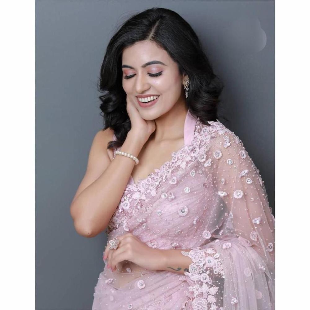 Trendy Organza Partywear Saree