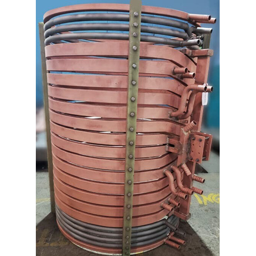 Induction Melting Furnace Coil - Color: Copper-Colored