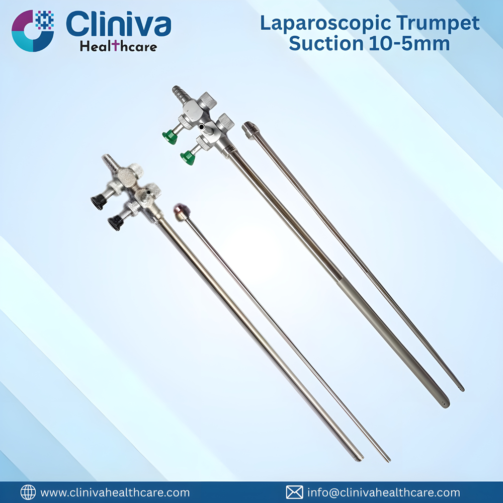 Laparoscopic Trumpet Suction 10-5mmx450mm - Application: Hospital