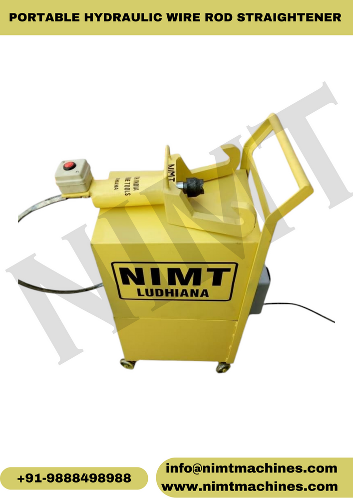 Hydraulic Wire Rod Straightener Machine