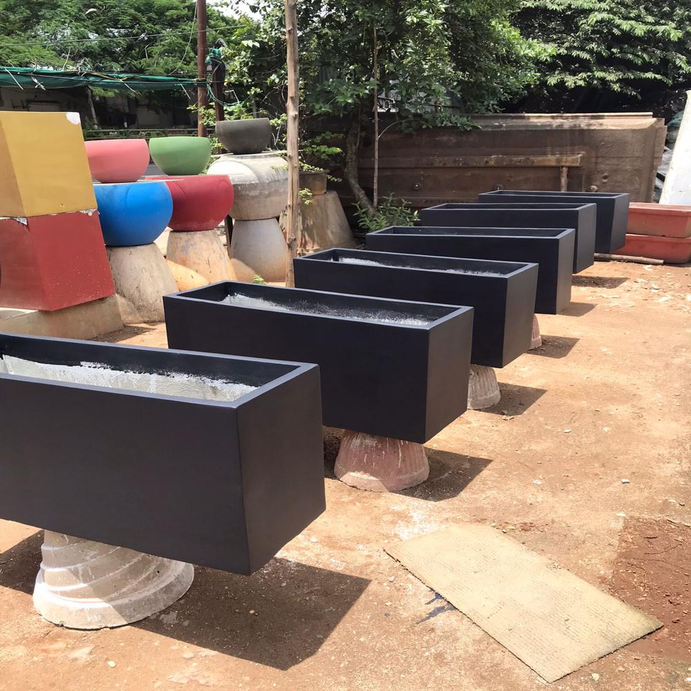 Garden Cement Pots - Dimensions: Various Available Millimeter (Mm)