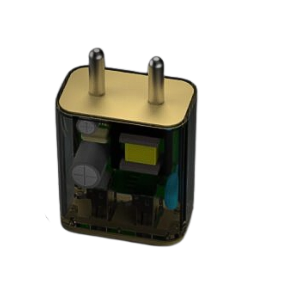 Husky Wall Charger - Color: Black