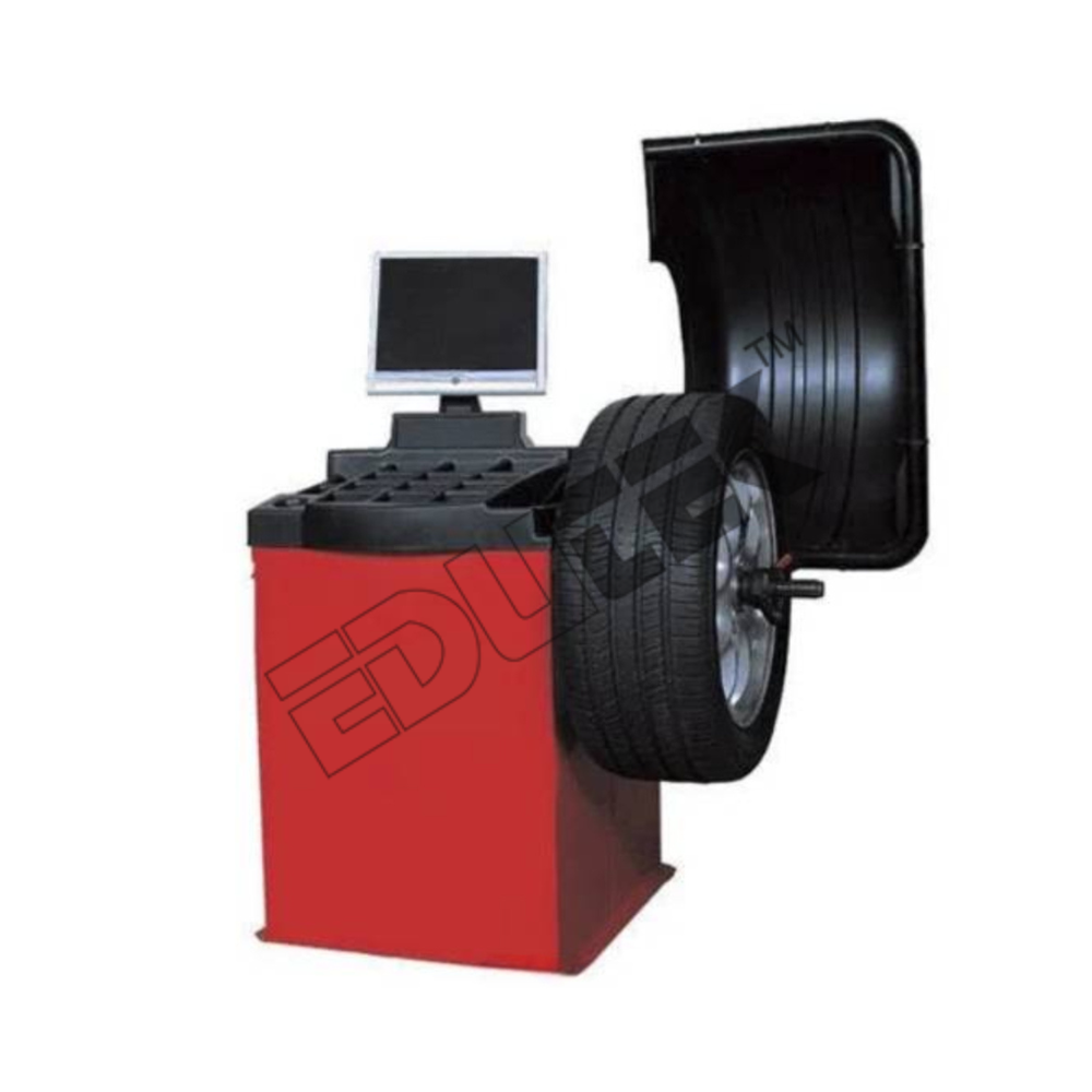 Wheel Balancing Machine - High Precision Calibration, Durable Steel Frame, User-friendly Interface, Compact Design
