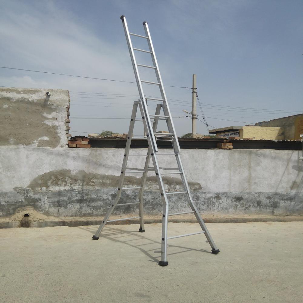 Aluminum Self Support Ladder - Feature: Heavy Weght Capacity
