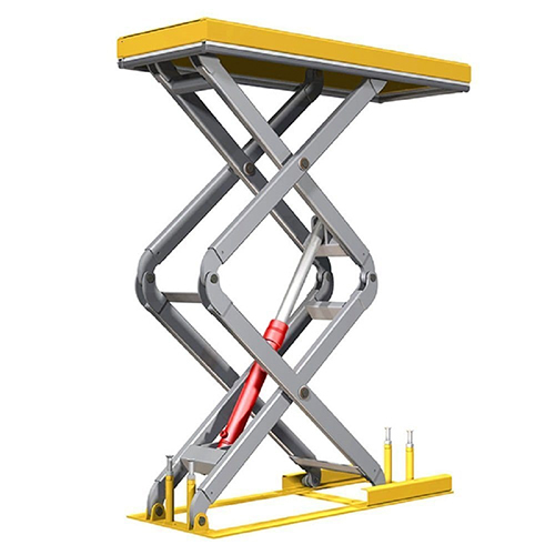 Hydraulic Scissor Lift - Material: Stainless Steel