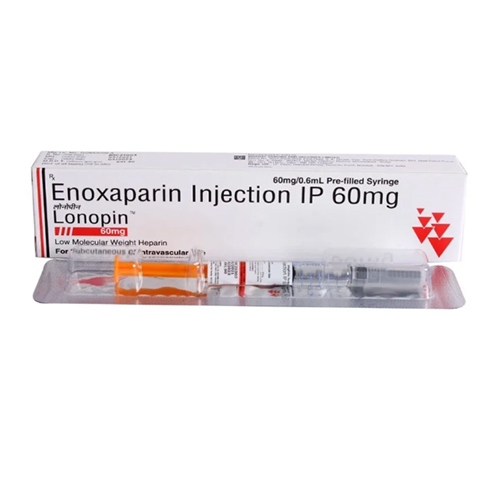 60 Mg Enoxaparin Injection IP