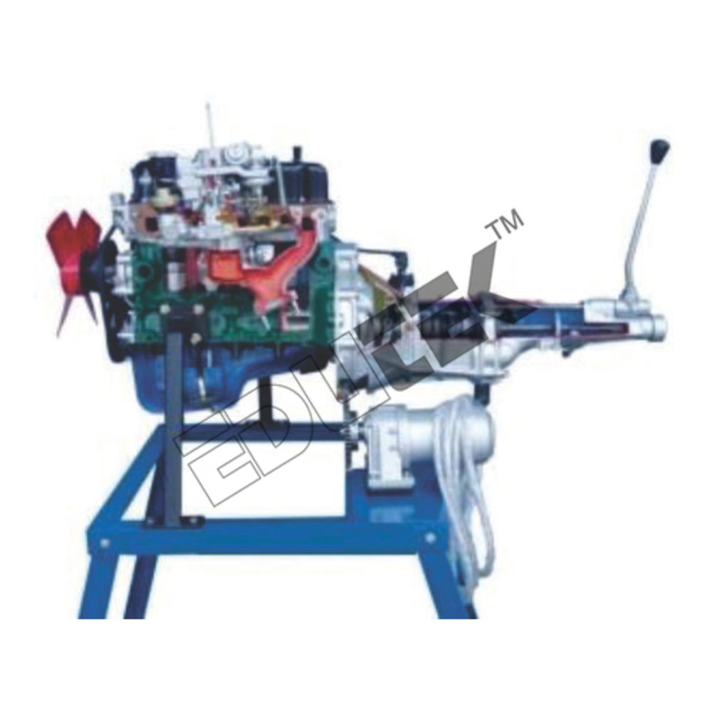 Petrol Engine -Automatic Transmission Training Equipment - Accuracy: A 1% For Speed And Temperature