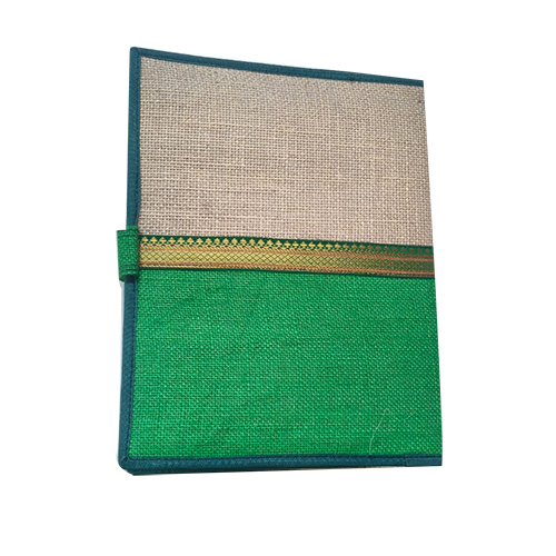 Jute Plain File Folder - Size: 34 Cm X 25 Cm