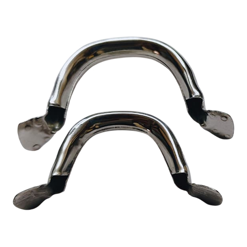 Silver Stainless Steel Tubular Kadai Handle