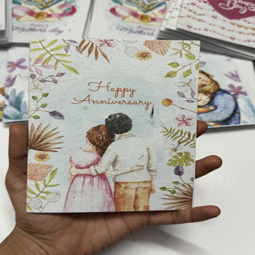Seed Paper  Card - Color: Multicolor