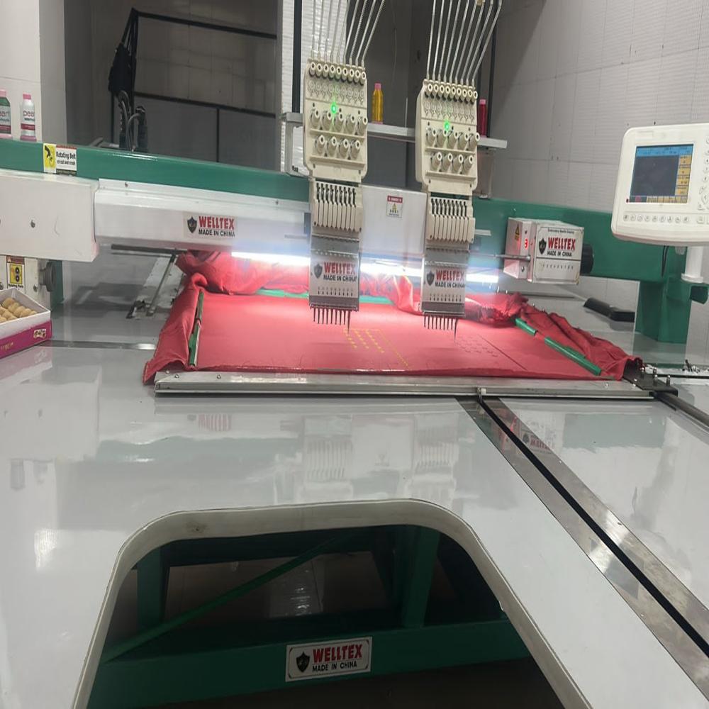 DOUBLE HEAD EMBROIDERY MACHINE