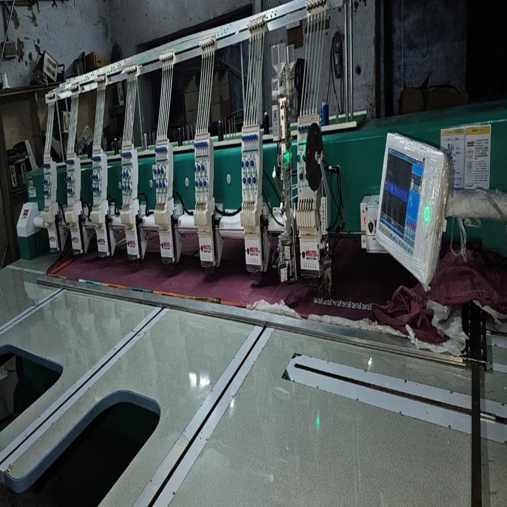 Eight Head Embroidery Machine - Advantage: Low Maintenance