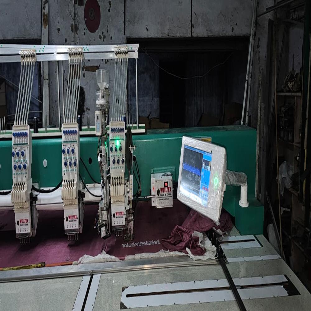 Eight Head Embroidery Machine - Advantage: Low Maintenance