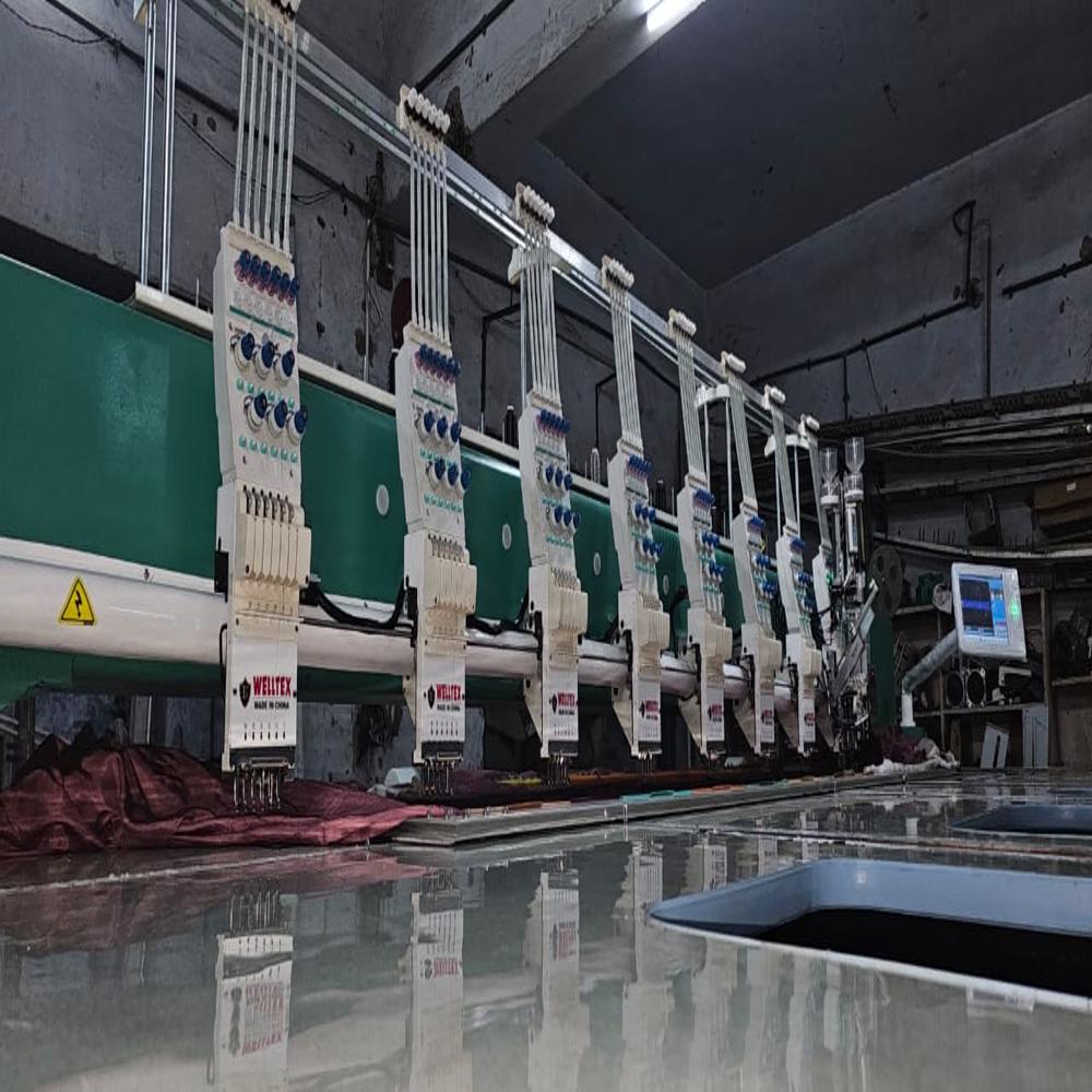 EIGHT HEAD EMBROIDERY MACHINE