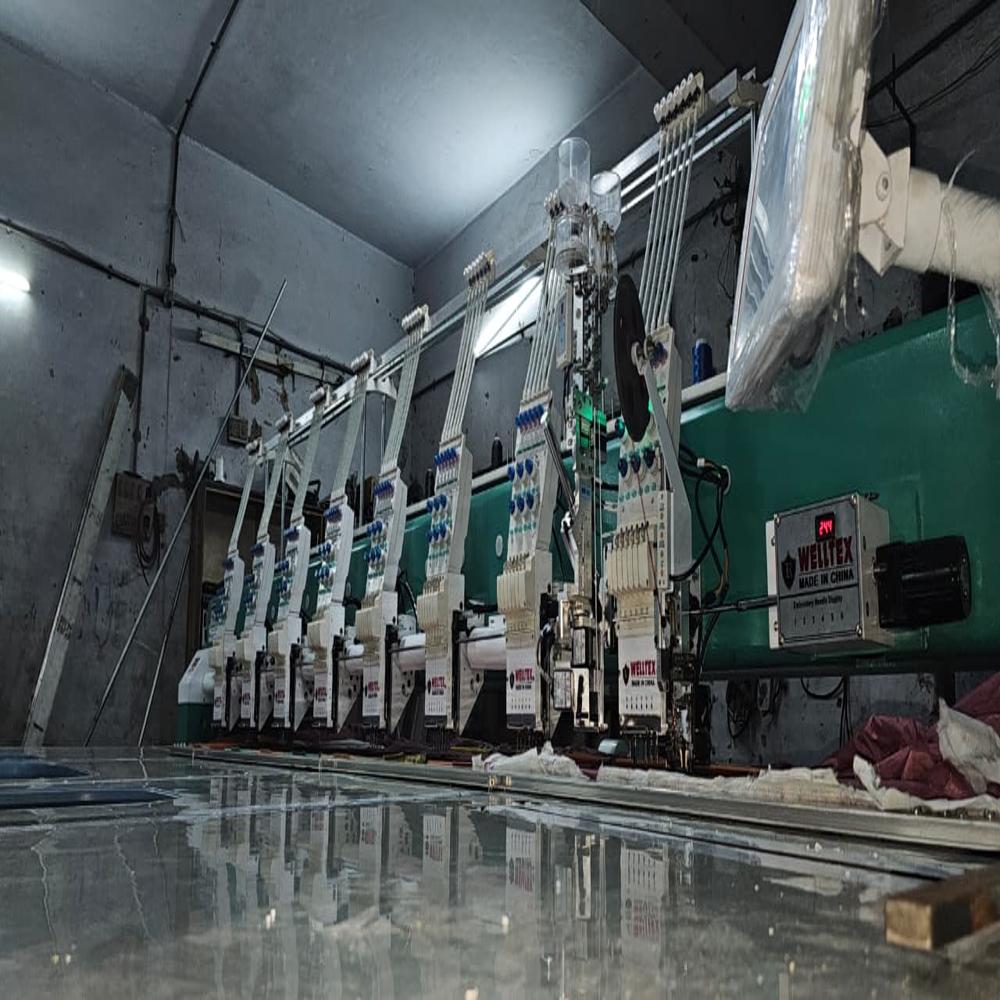 EIGHT HEAD EMBROIDERY MACHINE