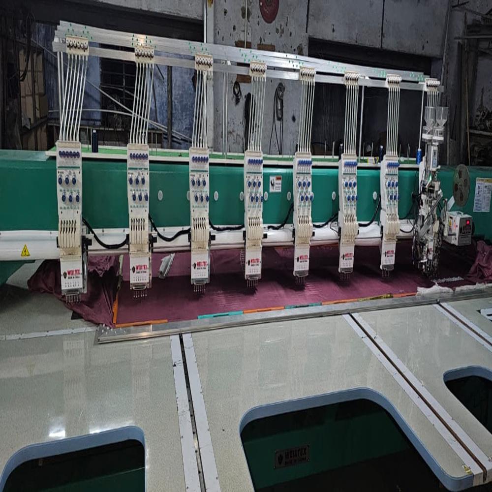 Eight Head Embroidery Machine - Advantage: Low Maintenance