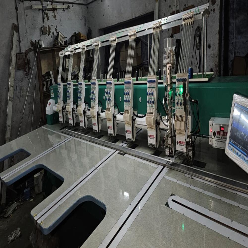 EIGHT HEAD EMBROIDERY MACHINE