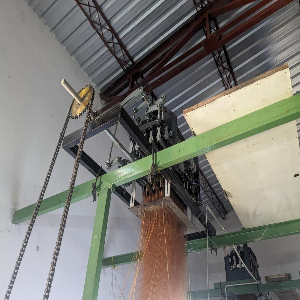 448 Hooks Electronic Jacquard Machine - Color: Grey