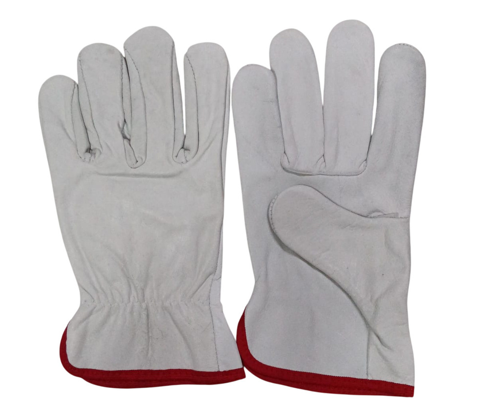 Goat Driving Gloves - Color: White